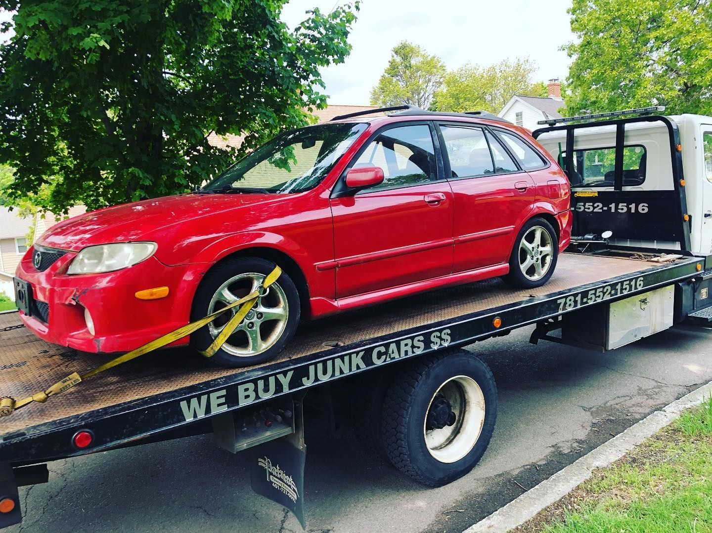 Tow truck from J&P Towing